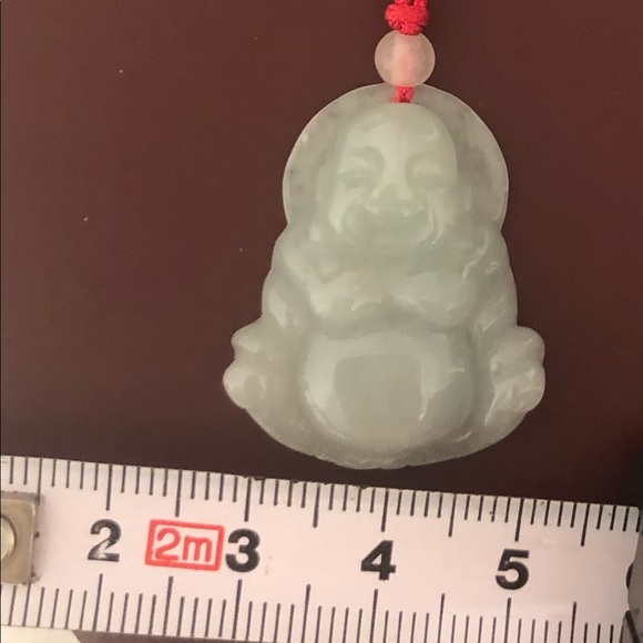 🌟🌟NEW Vintage Jade Buddha Pendant - Picture 3 of 9